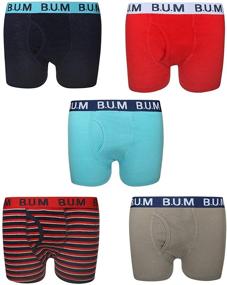 img 1 attached to B U M Equipment Briefs Underwear Stripes Boys' Clothing