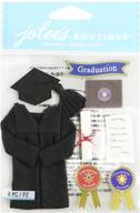 🎓 jolee's boutique graduation dimensional stickers logo