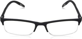 img 3 attached to 👓 Men's Sportex Ar4150 Gray Reading Glasses, 29 mm by Select-A-Vision