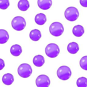 img 1 attached to 💜 Super Z Outlet 1 Pound Bag of Purple Water Gel Pearls: Vibrant Vase Filler, Home Decor, Wedding Centerpiece, Plants, Toys, Education - 12 Gallons