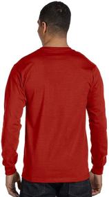 img 2 attached to 👕 Hanes Men's Beefy T Long Sleeve T-Shirt – Premium Apparel for Men