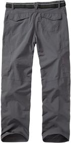 img 3 attached to Stay Dry & Comfy on Outdoor Adventures: Army Boys' Camping Dry Stretch Shorts