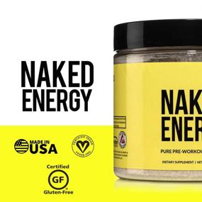 img 3 attached to 💪 Naked Energy – Natural Pre Workout Powder for Men and Women, Vegan-Friendly, Flavorless, No Sweeteners, Colors, or Flavors Added – 50 Servings…