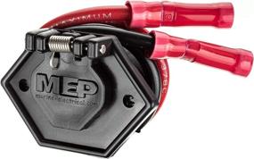 img 4 attached to 🔌 MotorGuide Accessories: Trolling Motor Power Receptacle (Black), 2-Prong Design
