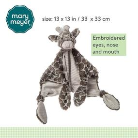 img 3 attached to Adorable Mary Meyer Afrique Giraffe Character Blanket for Your Little One