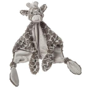 img 4 attached to Adorable Mary Meyer Afrique Giraffe Character Blanket for Your Little One