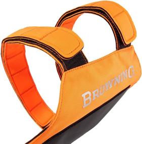 img 2 attached to 🐶 Browning Dog Hunting Vest in Safety Orange - Large, for Enhanced Dog Protection