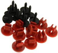 🔩 pack of 10 bottom shield fasteners for ford focus engine undertray cover clips logo
