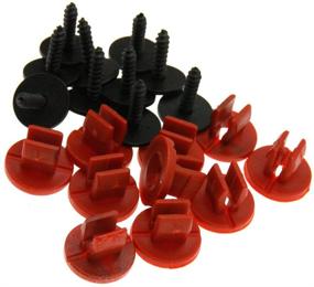img 3 attached to 🔩 Pack of 10 Bottom Shield Fasteners for Ford Focus Engine Undertray Cover Clips