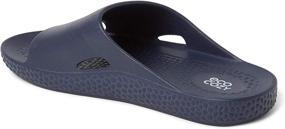 img 2 attached to EcoCozy Comfort Sport Slide Sandals for Men: Shoes and Athletic Footwear