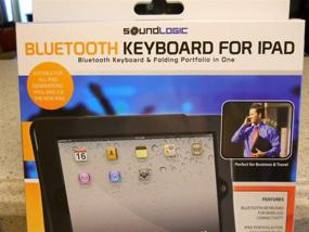 img 4 attached to 🔌 Enhanced Connectivity: Soundlogic Bluetooth Keyboard for iPad