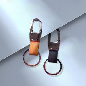 img 3 attached to Chrome Leather Holder Hardware Ring 2-Pack: Sleek and Durable Storage Solution