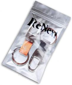 img 1 attached to Chrome Leather Holder Hardware Ring 2-Pack: Sleek and Durable Storage Solution