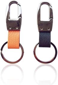 img 4 attached to Chrome Leather Holder Hardware Ring 2-Pack: Sleek and Durable Storage Solution