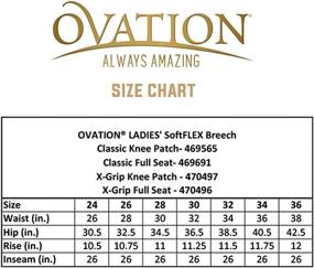 img 1 attached to Ovation Euro Melange Breech Indigo Sports & Fitness in Team Sports