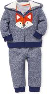 👶 heather boys' clothing: little me toddler jogger - comfort and style combined! logo