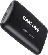 🎮 ucec gam live: 4k usb 3.0 game video capture card for live streaming, recording - compatible with ps5, ps4, xbox, switch & more logo