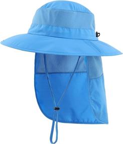 img 4 attached to 🌞 Stay Protected this Summer with Home Prefer Fishing Hats & Caps for Boys