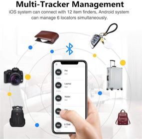 img 3 attached to Аксессуары и принадлежности для брелока-напоминателя с беспроводным Bluetooth-локатором