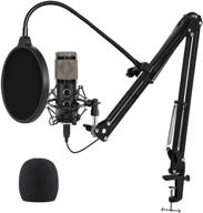 upgraded microphone computer streaming adjustment computer accessories & peripherals logo