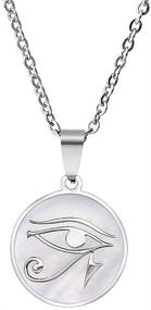 img 1 attached to Sterling Silver Plated Pendant Necklace Boys' Jewelry for Necklaces