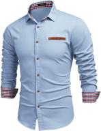 stylish and versatile: coofandy casual dress button shirts for any occasion logo