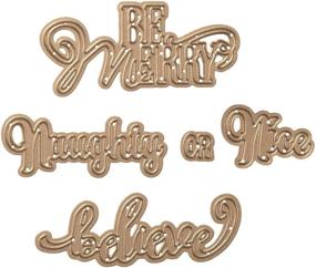 img 2 attached to Spellbinders D Lites Naughty Etched Wafer