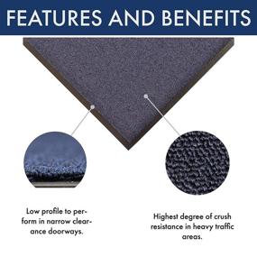 img 1 attached to 🚪 Notrax 141 Ovation Entrance Mat - Floor Mats & Matting for Janitorial & Sanitation Supplies