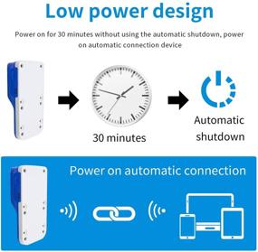 img 1 attached to 📱 Беспроводной сканер штрих-кода Symcode Bluetooth 2D - 2 в 1, Проводной и Беспроводной, Совместим с функцией Bluetooth для считывания 1D и 2D QR-кодов, включая PDF417, Data Matrix и Maxicode - Автоматическое беспроводное подключение.