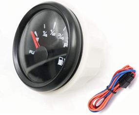 img 2 attached to Universal 7-Color Backlight Fuel Level Gauge: SAMDO Digital Meter with Adjustable Signal for 12V/24V Systems - Compatible with Multiple Resistance Ranges (0-190ohm, 240-33ohm, 240-30ohm, 0-180ohm, 10-180ohm)