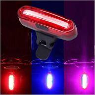 🚴 bicycle tail light: usb charging, super bright led bike rear light for ultimate riding safety logo