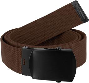 img 3 attached to Military Style Canvas Black Buckle