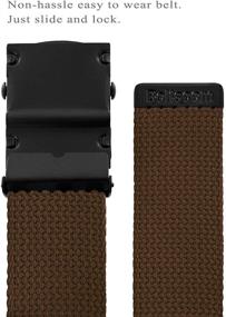 img 2 attached to Military Style Canvas Black Buckle