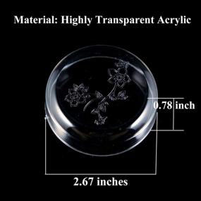 img 3 attached to JZMYXA Aquarium Shrimp Feeding Dish Bowls: High Transparency Acrylic Material for Easy Feeding - Set of 2