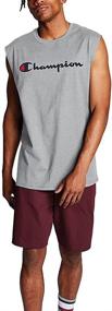 img 2 attached to Champion Graphic Jersey Muscle Ecology Men's Clothing in T-Shirts & Tanks