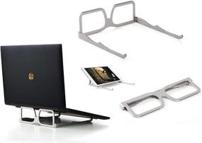 img 4 attached to Oakmyara Foldable Aluminum Ergonomic Compatible