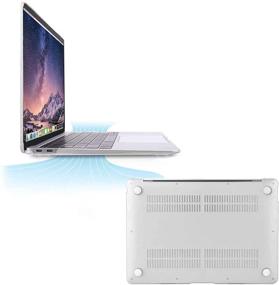 img 1 attached to 🌟 MOSISO MacBook Air 13 inch Case 2020 2019 2018: Transparent Hard Shell with Planet Stars Design, Keyboard Cover, Screen Protector - Compatible with A2337 M1 A2179 A1932 Retina Display, Touch ID