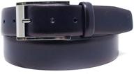 🖤 black 42 burnished leather belt logo