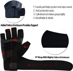 img 2 attached to Taekwondo Sparring Protector Training Fingerless