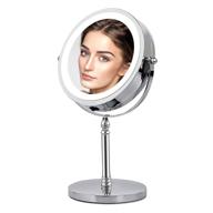 makeup mirror magnification magnifying polished logo