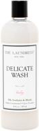 🌸 the laundress new york - gentle delicates laundry detergent, silk fabric care, delicate detergent for synthetics and blends, 16 fl oz logo