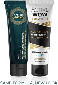 img 3 attached to 🦷 Active Wow Activated Charcoal Toothpaste: Achieve Whiter Teeth Naturally with Coconut Oil & Xylitol Formula
