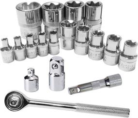 img 4 attached to Головка с ручкой для рукоятки PANMAX Pieces Socket Ratchet Wrench