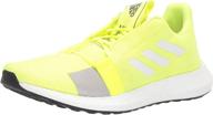 🏃 enhance your performance with adidas senseboost running yellow standard men's shoes логотип