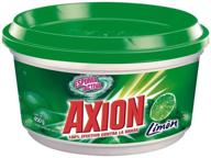 🍋 effective grease catcher: axion the real el verdadero arrancagrasa dish soap (lemon) logo