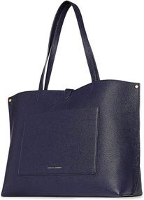 img 1 attached to Rebecca Minkoff Megan Tote Navy Women's Handbags & Wallets for Totes