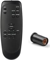 🎮 motiexic remote control: perfectly compatible with logitech z5500, z5450, and z680 computer speaker systems, including fuse holder logo