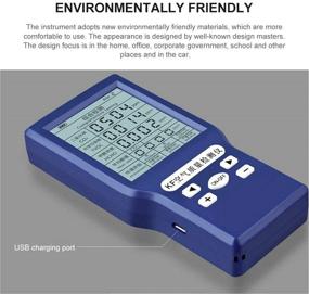 img 1 attached to Dioxide Detector Formaldehyde Quality Analyzer