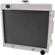 cubauto aluminum radiator compatible plymouth logo