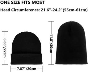 img 1 attached to LCZTN Winter Beanie Men＆Women Fisherman Outdoor Recreation in Hiking & Outdoor Recreation Clothing